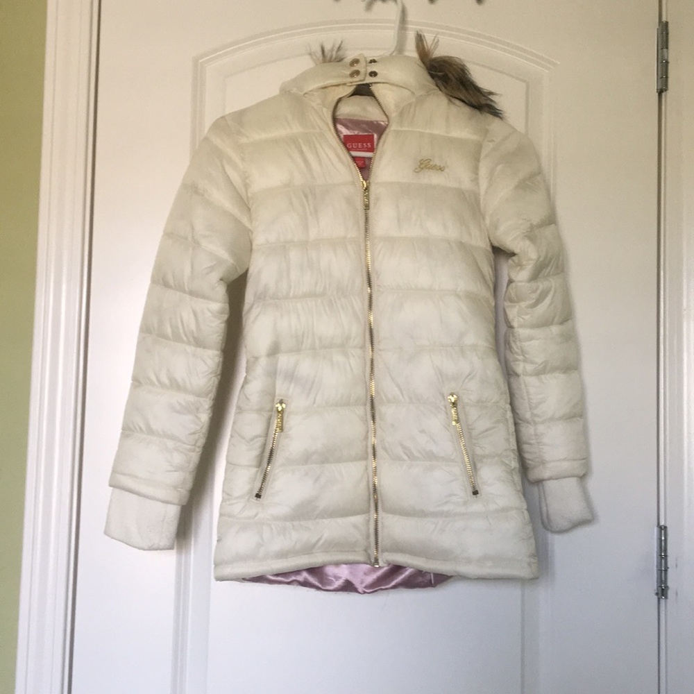 Girl’s Guess Puffer Jacket